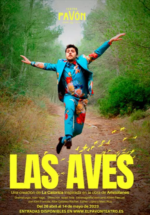 Cartel de Las aves / Els ocells