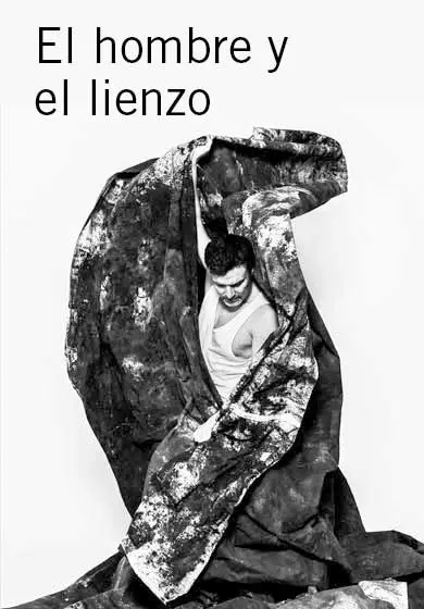Cartel de El hombre y el lienzo