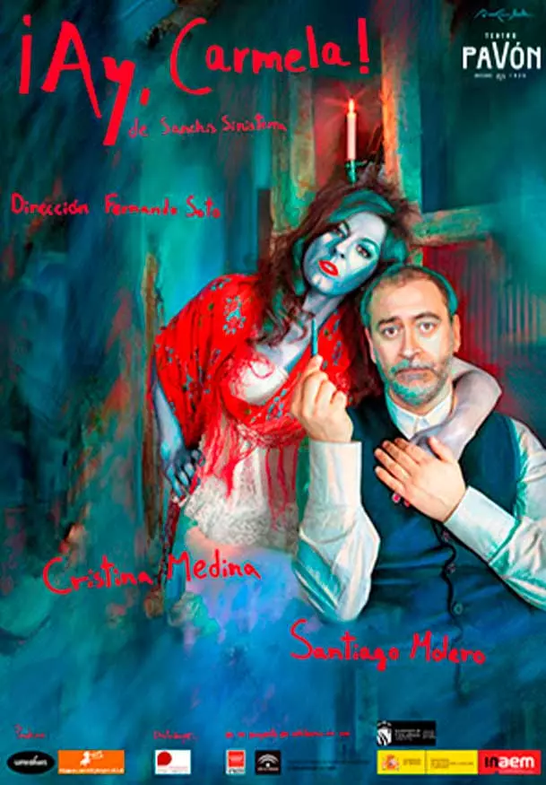 Cartel de Fernando Soto: ¡Ay, Carmela!