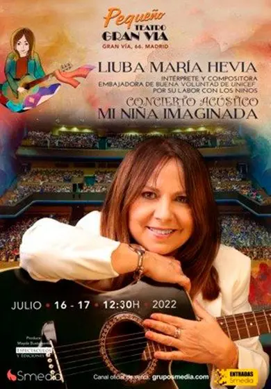 Cartel de Mi niña imaginada