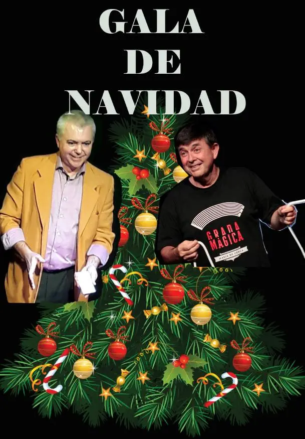 Cartel de Grada mágica. Gala de Navidad