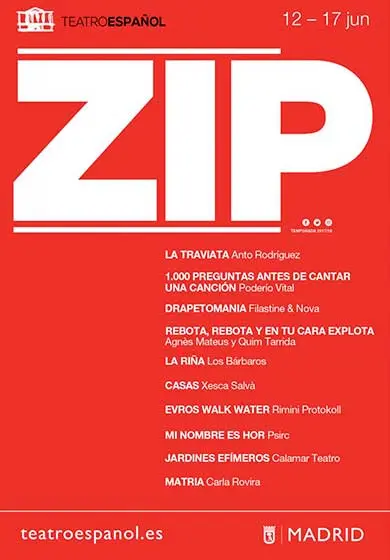 Cartel de ZIP 2018