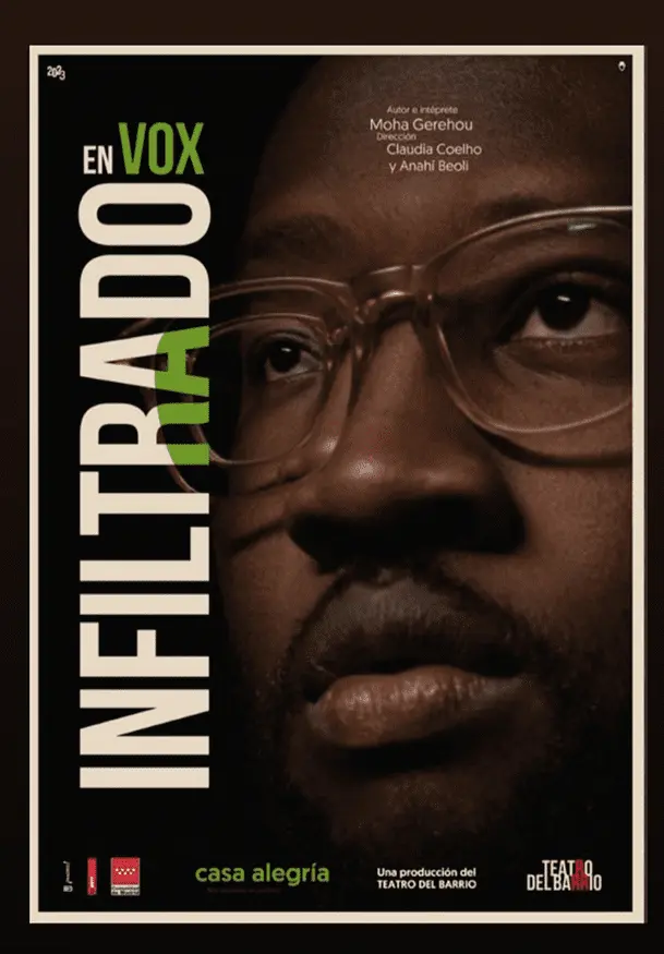 Cartel de Infiltrado en Vox