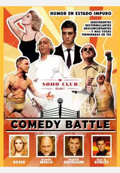 Cartel de Comedy Battle
