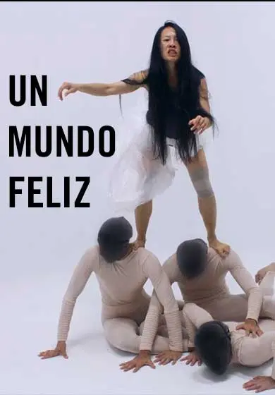 Cartel de Diciembre en danza: Un mundo feliz