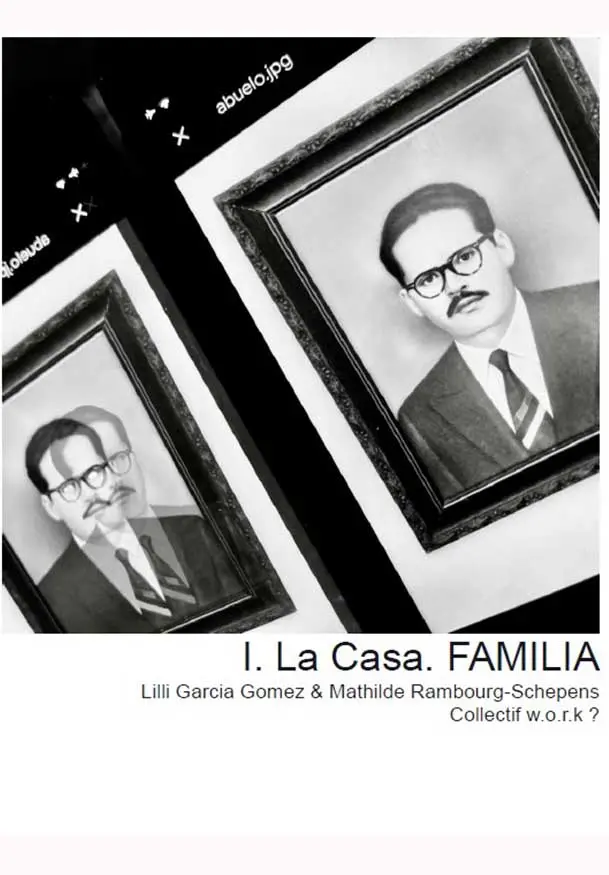 Cartel de I. La Casa. FAMILIA