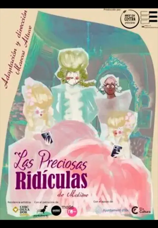 Cartel de Las preciosas ridículas