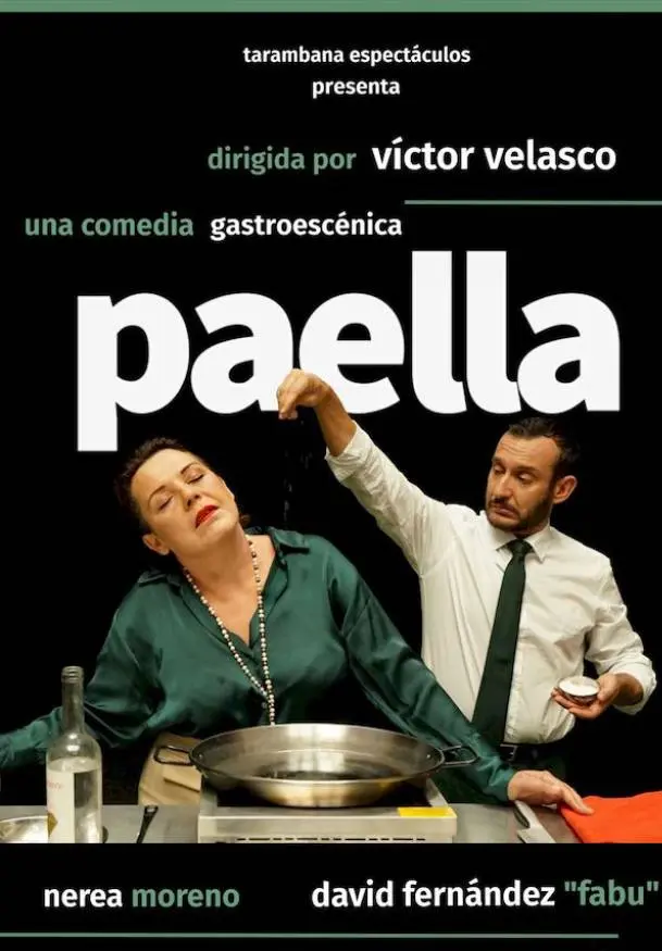 Cartel de paella