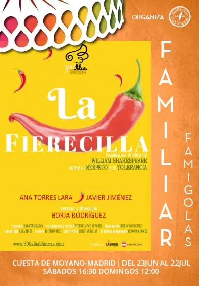 Cartel de La fierecilla