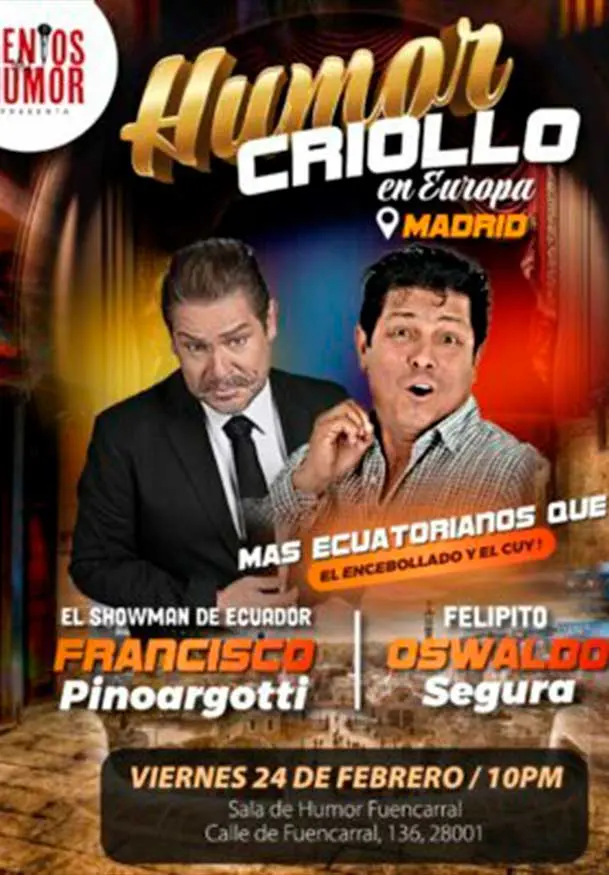 Cartel de Humor criollo