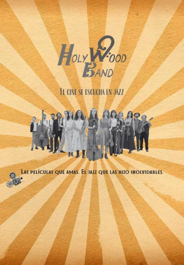 Cartel de Holy Wood Band: La magia del jazz en el cine