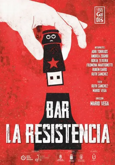 Cartel de Bar La Resistencia