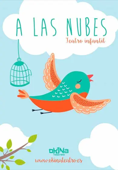Cartel de A las nubes