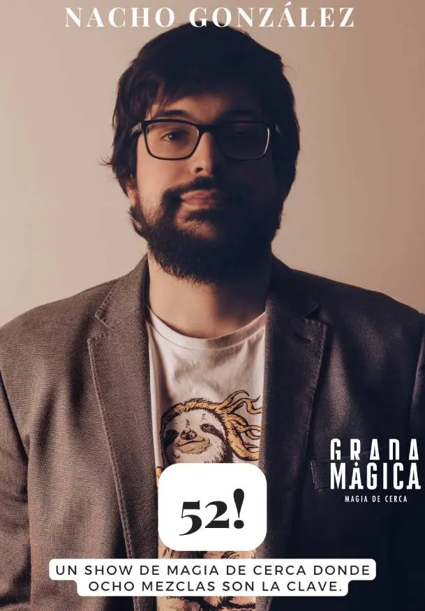 Cartel de Nacho González 52!