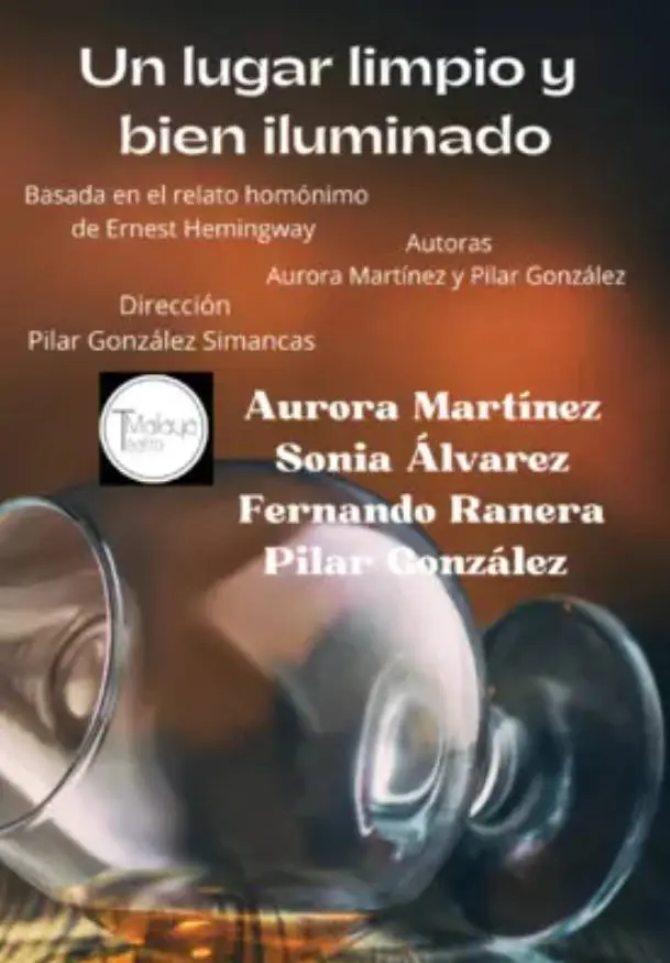 Cartel de Un lugar limpio y bien iluminado