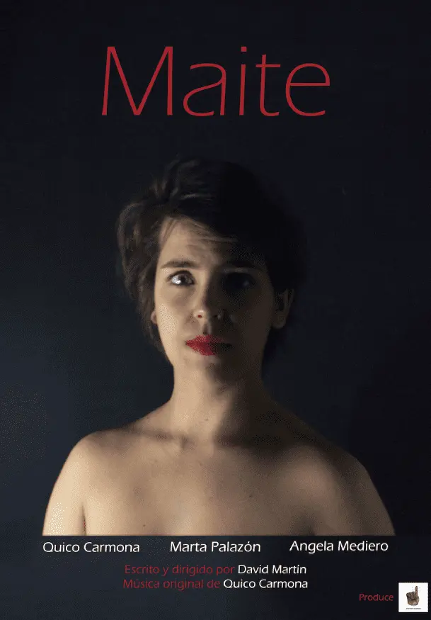 Cartel de Maite. Tres mujeres. Tres historias
