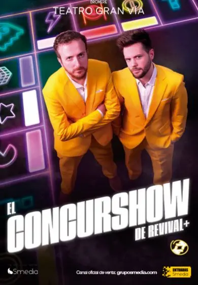Cartel de El Concurshow de Revival Plus