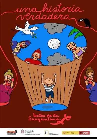 Cartel de Una historia verdadera