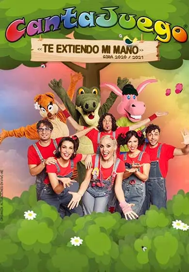 Cartel de CantaJuego: ¡Te extiendo mi mano!