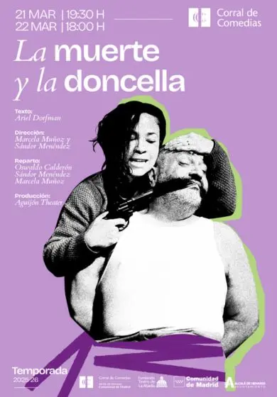 Cartel de La muerte y la doncella