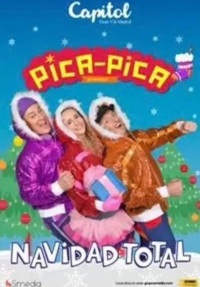 Cartel de Pica Pica - Navidad Total