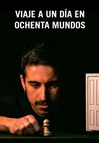 Cartel de Viaje a un día en ochenta mundos