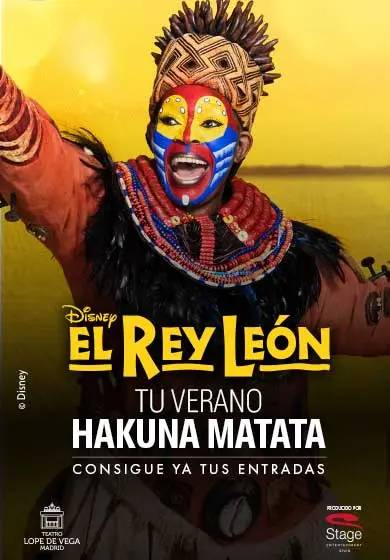 Cartel de El Rey León
