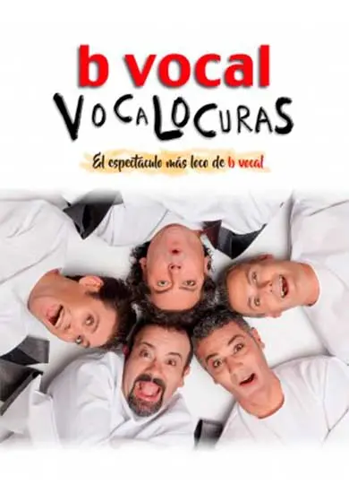 Cartel de B Vocal: Vocalocuras