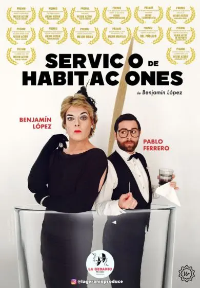 Cartel de Servicio de habitaciones