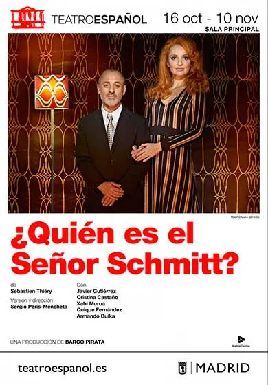 Cartel de ¿Quién es el señor Schmitt?