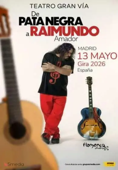 Cartel de Raimundo Amador - Gira 2026