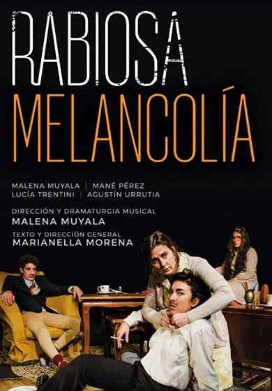 Cartel de Rabiosa Melancolía