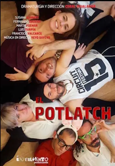 Cartel de El Potlatch