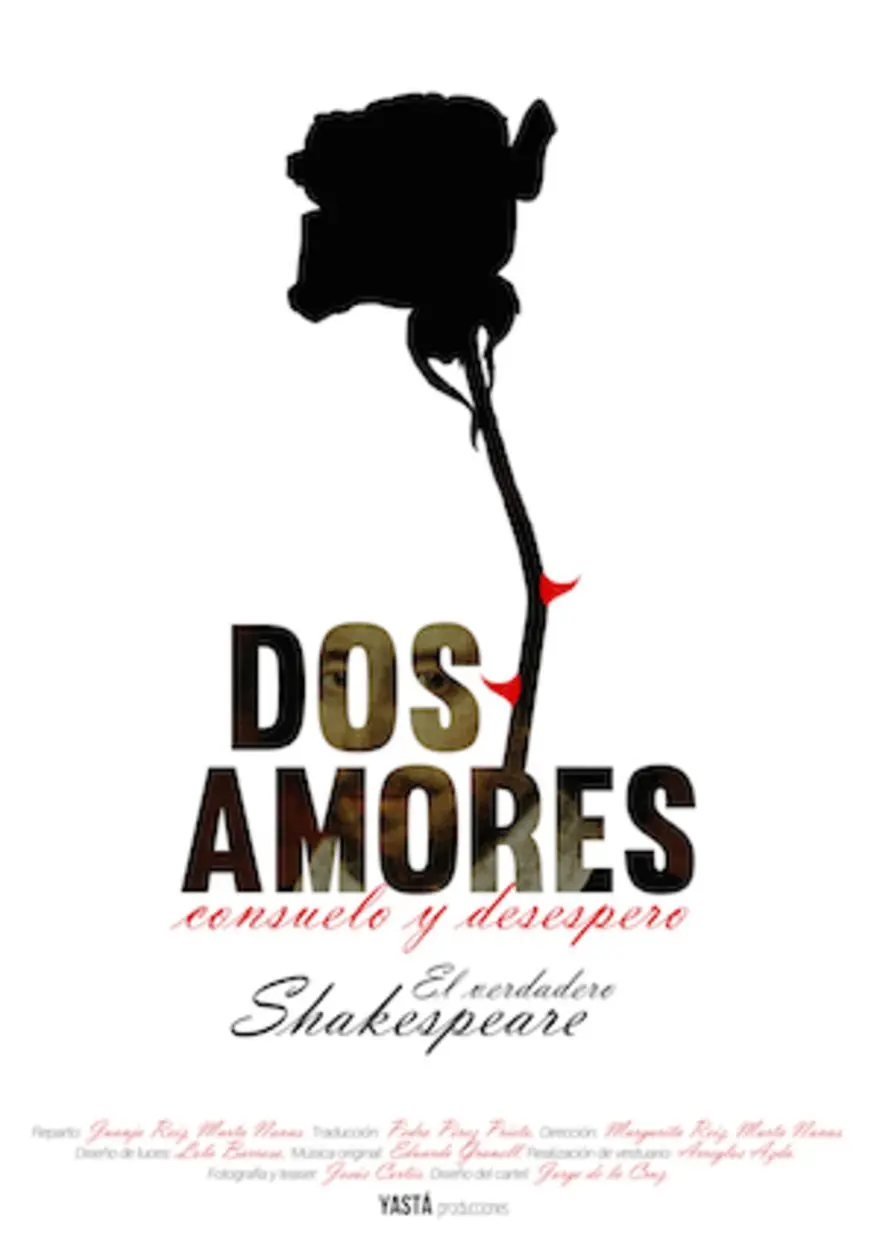 Cartel de Dos amores: Consuelo y Desespero