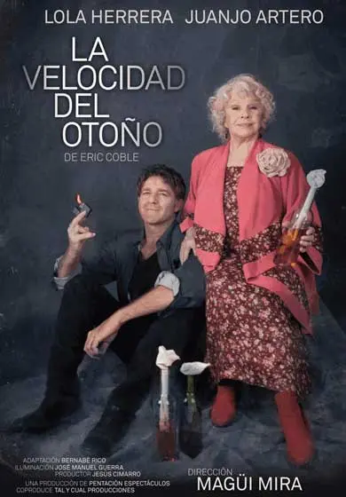 Cartel de La velocidad del otoño