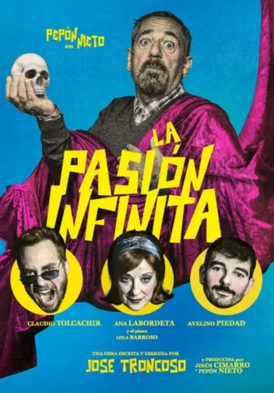 Cartel de La pasión infinita