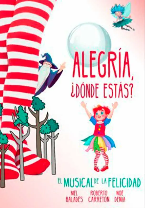 Cartel de Alegría ¿dónde estás?