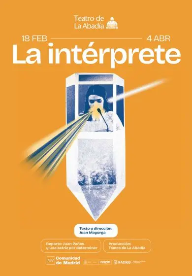 Cartel de La intérprete