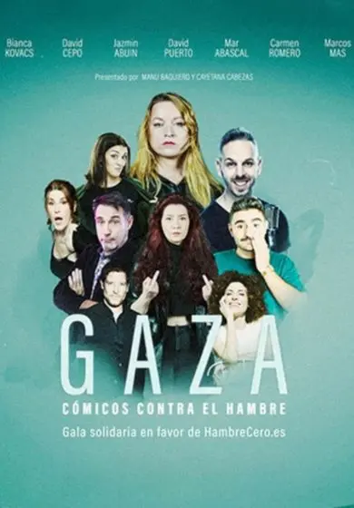 Cartel de Cómicos contra el hambre
