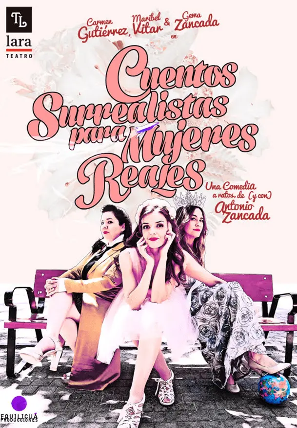 Cartel de Cuentos surrealistas para mujeres reales