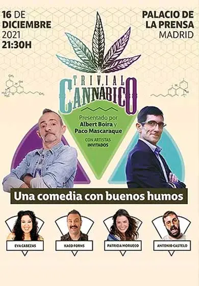 Cartel de Trivial cannábico