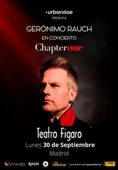 Cartel de Chapter One - Gerónimo Rauch en concierto