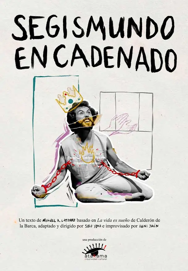 Cartel de Segismundo encadenado