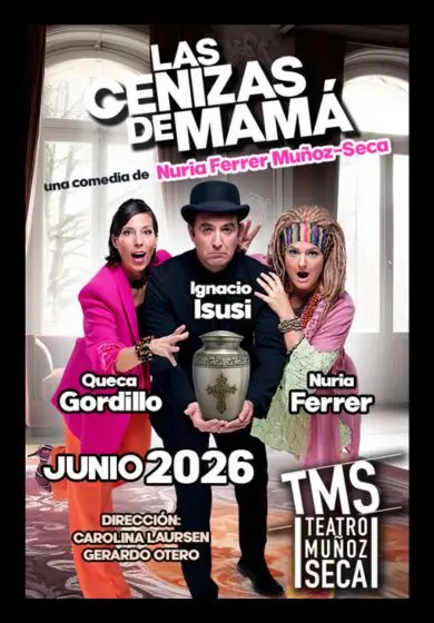 Cartel de Las cenizas de mamá