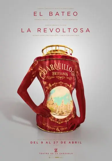 Cartel de El bateo / La Revoltosa