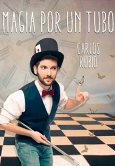 Cartel de Magia por un tubo