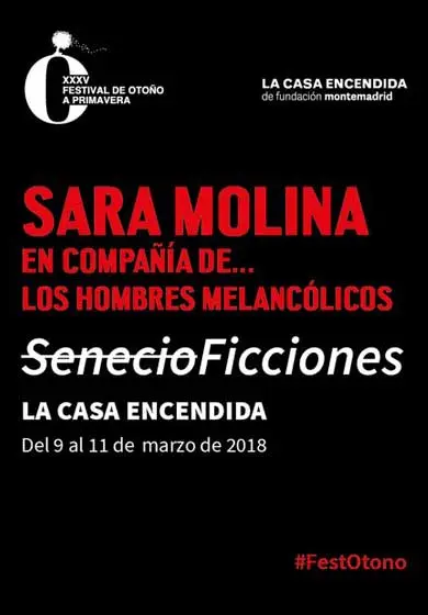 Cartel de Sara Molina: Senecio Ficciones