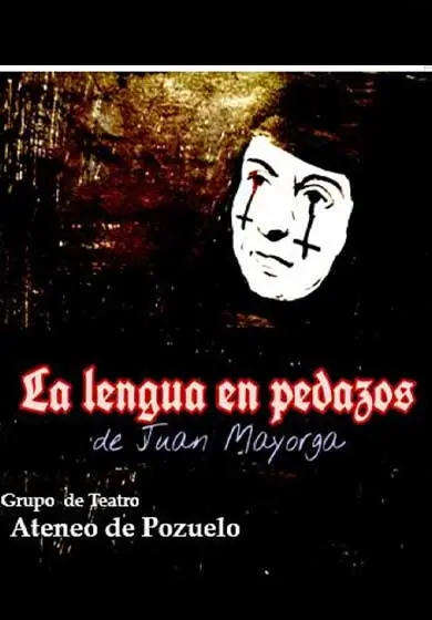 Cartel de Teatro Ateneo: La lengua en pedazos