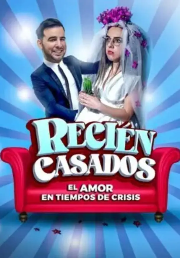 Cartel de Recién casados, una comedia para reír, reír y reír