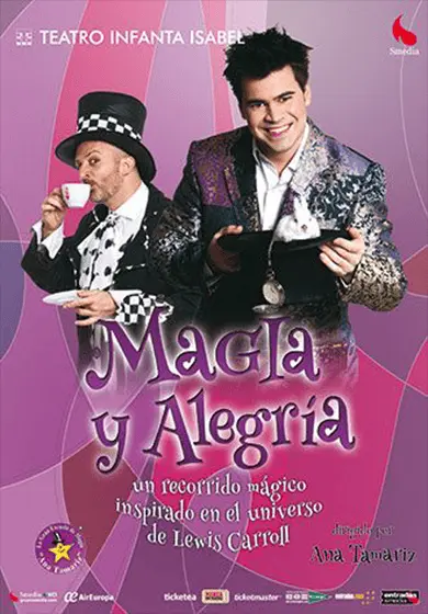 Cartel de ¡Magia y alegría!